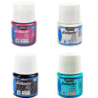 Краска по светлой ткани Pebeo Setacolor Glitter не растекающаяся 45мл P-3292**