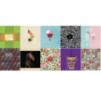 Блокнот 13,4*13*1см 80л. Аркуш микс 013833