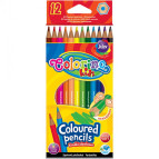 Карандаши цветные 12цв. Colorino шестигранные 14687