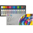 Пастель сухая Colorino Artist 12цв. квадратная 65238