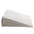 Заготовка для альбома 20*20*7см Фабрика Декору 10л. Орнамент серый с глиттером 1.1.560