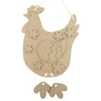 Заготовка для декорирования Фабрика Декора (ДВП 3мм) Курочка FDPO-144