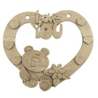 Заготовка для декорирования Фабрика Декора (ДВП 3мм) Love you-3 FDPO-133