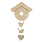 Заготовка для декорирования Фабрика Декора (ДВП 3мм) Скворечник FDPO-138