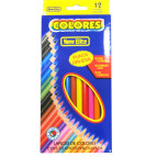 Карандаши цветные 12цв. Sultani Colores Joy Art ST-6141-12