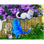 Картина раскраска по  номерам на холсте 40*50см Babylon VP879 Портрет любимой