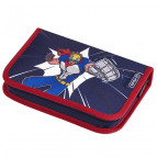 Пенал 1 отделение с 2 отворотами с наполнением Herlitz 50020980 Super Hero 31 предмет