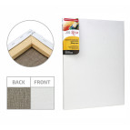 Холст на подрамнике Rosa лен, акрил, крупное зерно