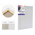 Холст на подрамнике Rosa лен, масляный грунт, мелкое зерно