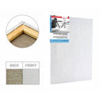 Холст на подрамнике Rosa лен, масляный грунт, крупное зерно