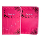 Папка А4 на молнии Мультяшки картон для труда 7871 Black Cat