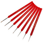 Кисть KOLOS колонок круглый Nail для дизайна 3009L к.р.