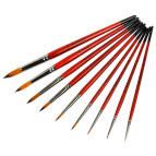 Кисть KOLOS синт круглая Carrot 1097R к.р.