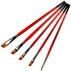 Кисть KOLOS синт угловая Carrot 1097A к.р.