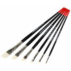 Кисть KOLOS синт угловая Milk 1108A к.р.