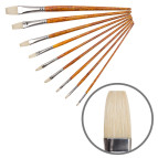 Кисть KOLOS щетина плоская Grace 2023F д.р.