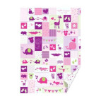 Бумага для скрапбукинга Heyda А4 300г/м2 204771752 двухсторонняя Розовый, Детский