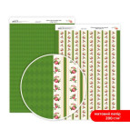 Бумага для дизайна Роса Talent А4 200г/м матовая двухсторонняя Магия роз-2 5318002