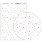 Бумага для дизайна Роса Talent А4 250г/м глянцевая Sweet Girl-5 5311113