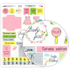 Бумага для дизайна Роса Talent А4 250г/м глянцевая Sweet Girl-8 5311116