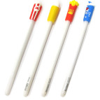 Ручка гелевая с насадкой Popcorn Time ассорти, синяя №18074