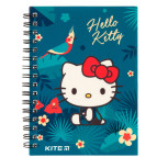 Блокнот на спирали А6 80л. Kite Hello Kitty HK19-226