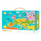 Пазлы dodo 100 элементов Карта Европы (англ) 46*64см 300124