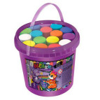 Мелки цветные 16штук DankoToys в пластиковом ведре MEL-03-01