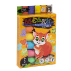 Мелки цветные 6штук DankoToys Jumbo MEL-01-04