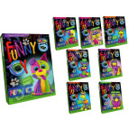 Пластилин 80гр. DankoToys воздушный набор 4цв. по 20гр Air Clay Fluoric ARCL-FL-0*