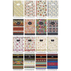 Блокнот А4 80 листов Мандарин клетка (дизайн ассорти) ТР33*