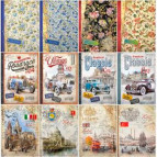 Блокнот А5 80л. Мандарин 7БЦ в линию (дизайн ассорти) БК116*