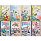 Блокнот B6 80л. Мандарин 7БЦ в линию (дизайн ассорти) БК115*