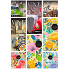 Блокнот А5 80л. Мандарин в линию (дизайн ассорти) БК61*