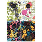 Блокнот А6 120 листов Мандарин в линию (дизайн ассорти) БК151*