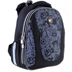 Рюкзак (ранец)  школьный каркасный Yes 557732 Funny monster H-28 36*29*20см