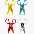 Ножницы Colorino 12,5см детские пластик. 37275