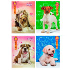 Блокнот А5 80 листов дитячий Собаки 180022