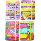 Блокнот А7 80л. Лидер с резинкой в линию 780-092