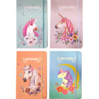 Блокнот А5 80л. Лидер Unicorn с резинкой 3783-10L