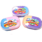 Масса для лепки супер легкая 1шт Rainbow Drawing 40гр. двухцветная, цвет в ассортименте 2459-4