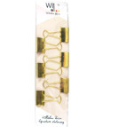 Биндер 25 мм Wilhelm Buro золото 6шт WB205