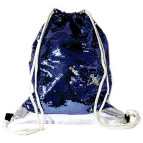 Сумка для обуви Kidis 42*34см с пайетками, сине-серебрянная 13794