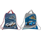 Сумка для обуви Kidis 35*28см Street Racing, спорткар 7480 с карманом