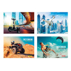 Альбом для рисования А4 30л. Школярик Star склейка PB-GB-030-206