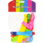 Шарик воздушный SAT стандарт Mix набор 12шт длинные 443