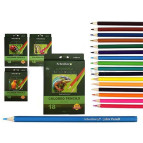 Карандаши цветные 18цв. Schreiber шестигранные S0083-18