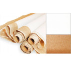 Холст грунтованный 1м погонный (рулон 2*3м) среднее зерно, 335г/м Итальянский хлопок Unico цена за 1м.п.