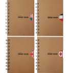 Тетрадь на спирали А5 68л. ТВП обложка Лидер 2026 в клетку