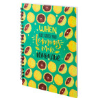 Блокнот на спирали А5 Axent 96л. ВВН-4 8032-12-A